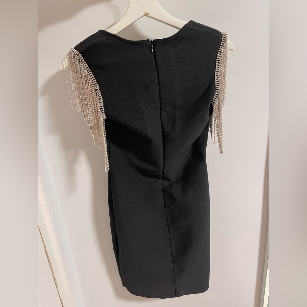 Fancy black women’s dress